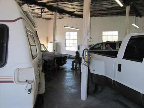 Van, truck body work.